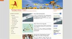 Desktop Screenshot of abendgymnasium-rheine.de